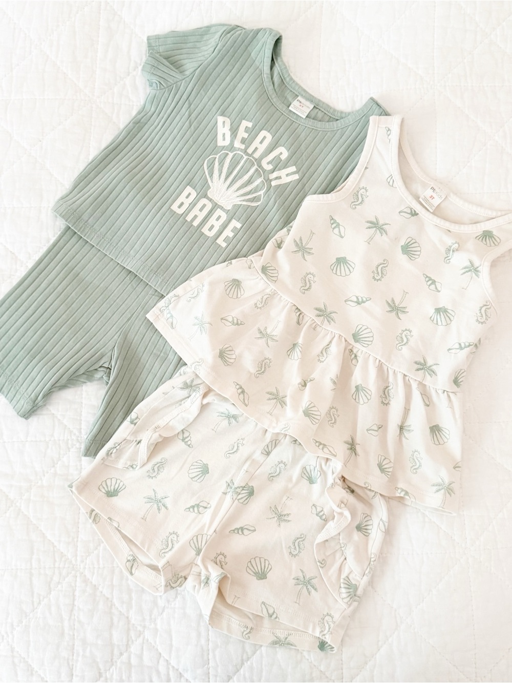 PL:Kids 3T Girls’ Beach Babe & Seashell Set Bundle